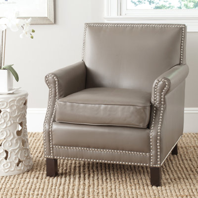 Aleshia Faux Leather Armchair