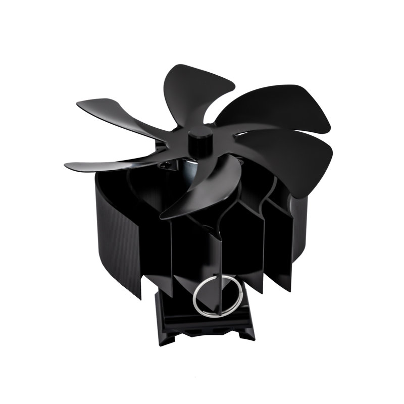 Ventilateur de poêle à bois à 6 pales