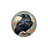 Crow Patterned Modern Decorative Washable Carpet-2008688980
