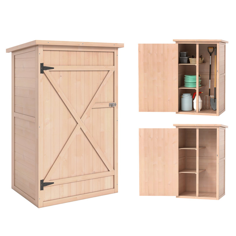Renelsa 6 L Storage Box, Wood