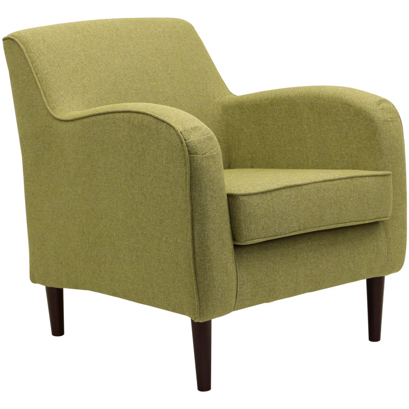 Larrabee 28.25" Wide Polyester Blend Armchair, Terrace Green
