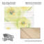 Sheila Golden Limelight Wood Slat Art-1385287827
