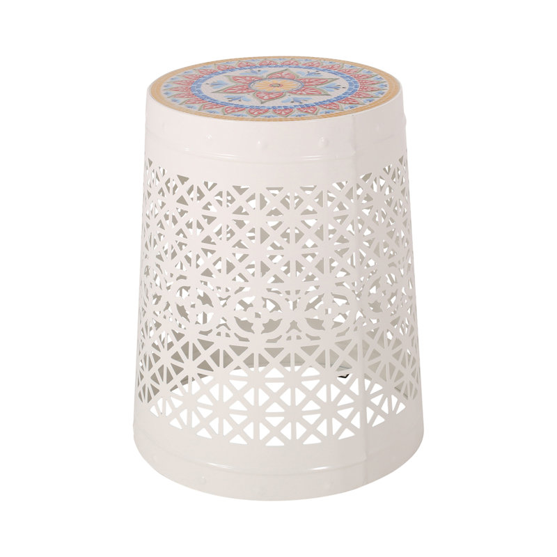 CRANBROOK SIDE TABLE, White