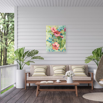 All-Weather Canvas Floral & Botanical Wall Decor
