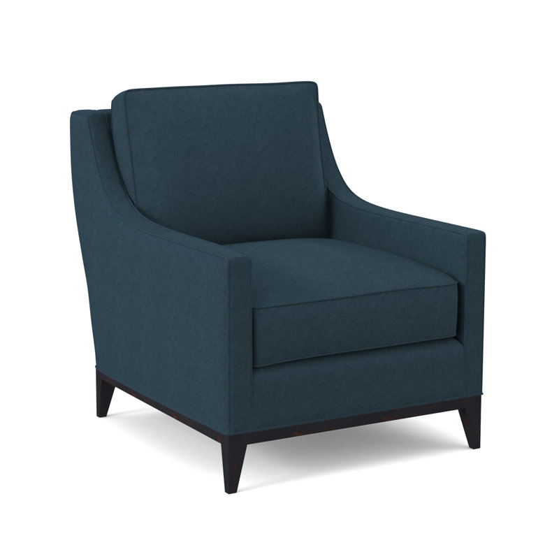 Chaise Sonoma, Ébène rétro, Mélange de polyester Margaret Lagoon
