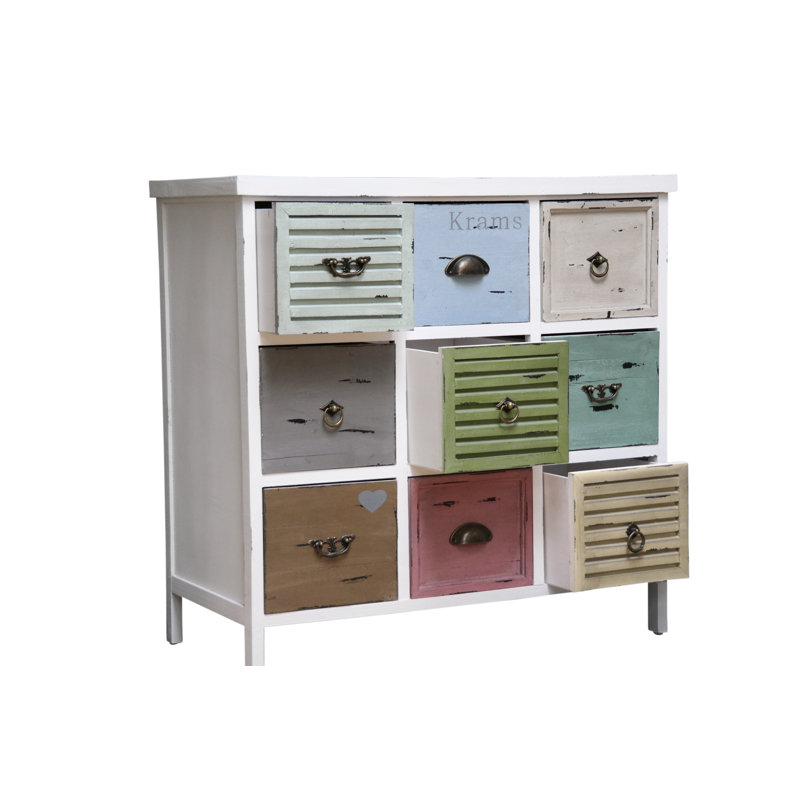 Bo 80cm W 9 - Drawer Chest of Drawers