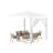 Outdoor Party Gazebo 10x10 Ft - With Hook & Loop Fastener Sidewalls For Easy Setup Canopy With Transparent Windows Good Ventilation View-813401817-813401816