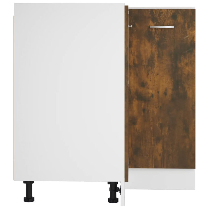Lyon Kitchen Cabinet Lyon, Rustic Brown