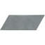 Cement Series 4" x 10" Porcelain Field Tile in Matte Grey Chevron