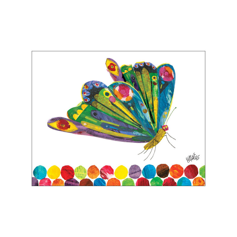 Art sur toile flottant par eric carle