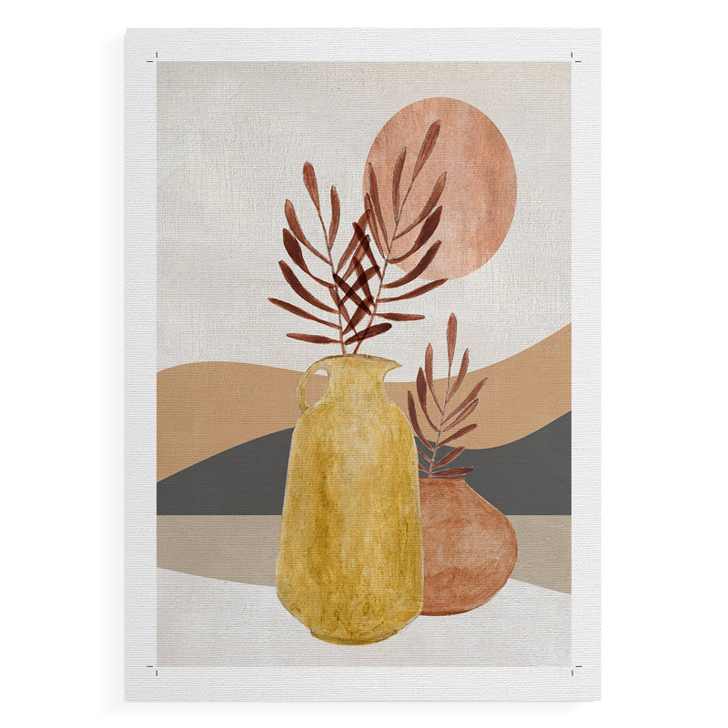 Adobe Moon I - Impression sur toile seulement - NON-CADRE, H 60 po x l 40 po