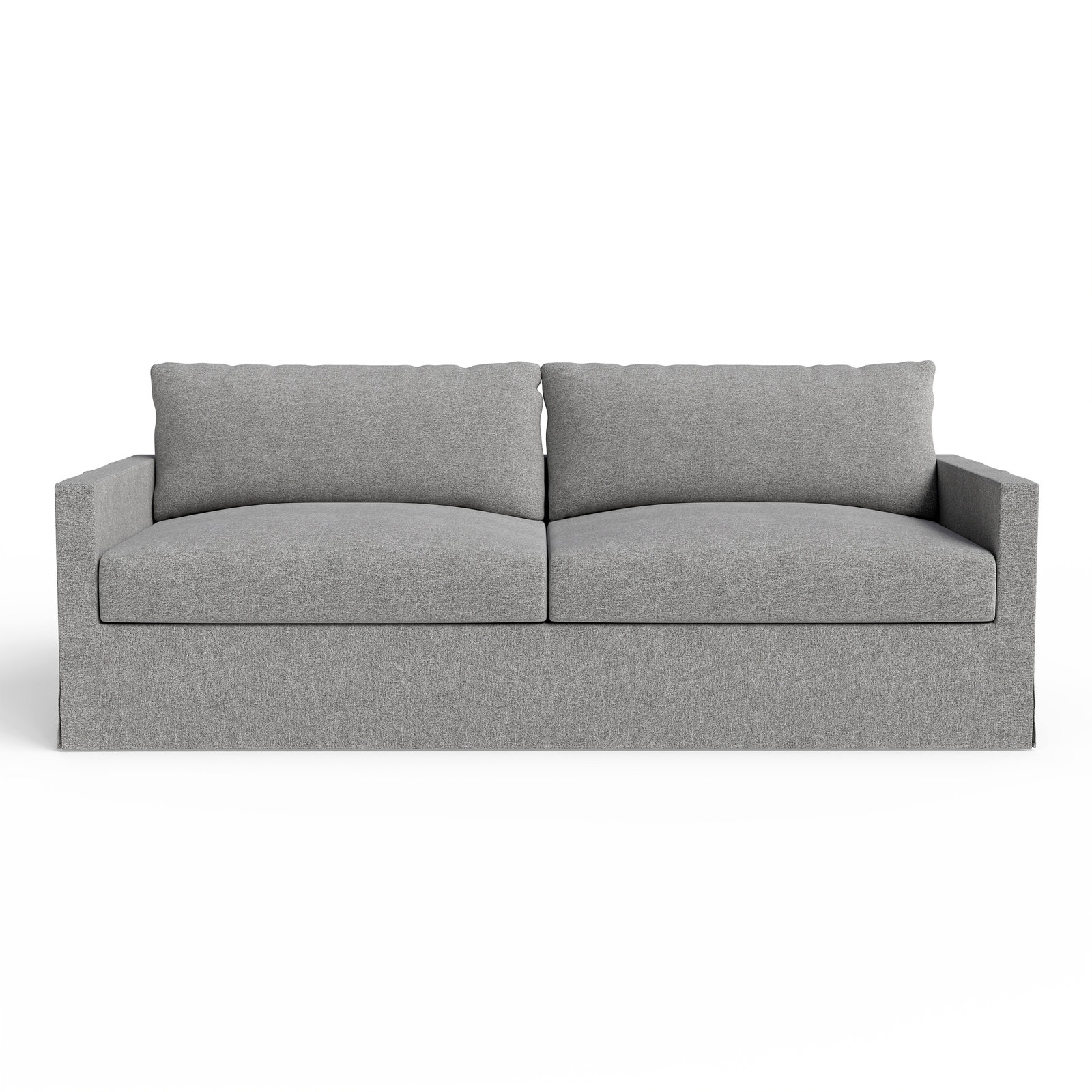 Upholstered 80" Sofa, Gray