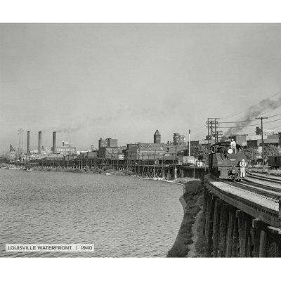«Louisville Waterfront, Historic Louisville», reproduction de photo sur toile tendue