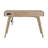 Mid-Century Modern 45" Solid Wood Home Office Writing Desk with Linen-Inset Storage Drawers, Wheatfield-1194566699