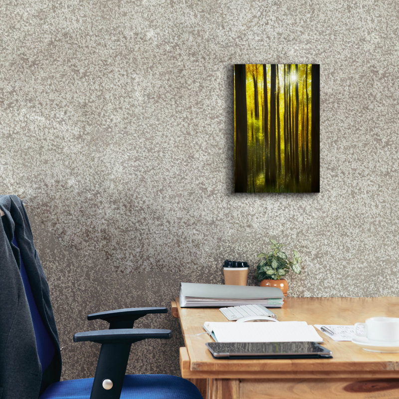 «Autumn Forest Dream» par Rick Berk, art mural sur toile, H 18 po x l 12 po x P 0,75 po