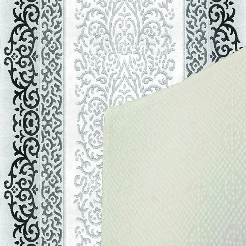 Tapis tissé élégant, 4 x 6 pieds, 100% polyester | Antibactérien, impression numérique 3D, dessous en feutre de PVC antidérapant | Lavable à la machine, d'une hauteur de poils de 0,4 po, parfait pour le décor du salon et de la chambre à coucher