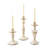 Mocha Check Candlestick