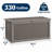 330 Gallons Weatherproof Resin Lockable Deck Box-131638647