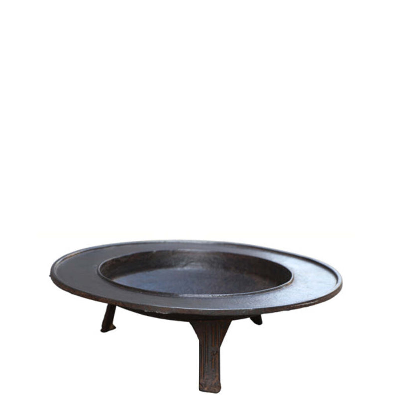 Round Iron Wood Burning Fire Pit