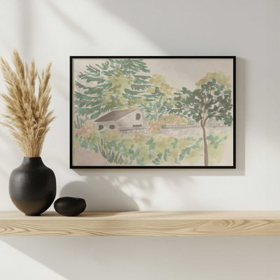 Reproduction d'art «Scenes champêtres IV» par June Erica Vess
