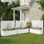 Ensemble de jardinière extérieure en PVC 71 po x l 35 po x P 24 po avec treillis pour jardin surélevé-1661411631-1663035901