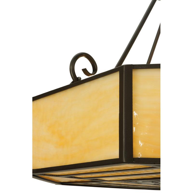 4 - Light Chandelier, 25" H x 32.25" W x 32.25" D