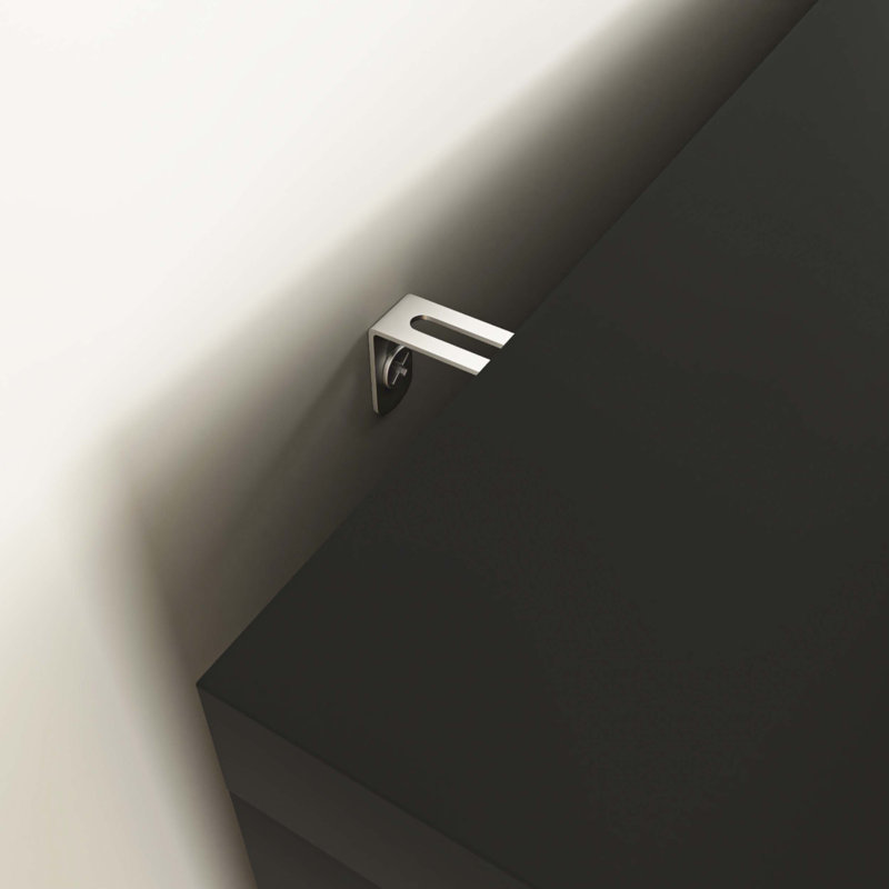 Commode 8 tiroirs pour chambre à coucher, Noir