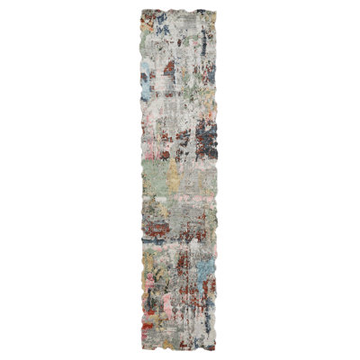Wool Abstract Area Rug