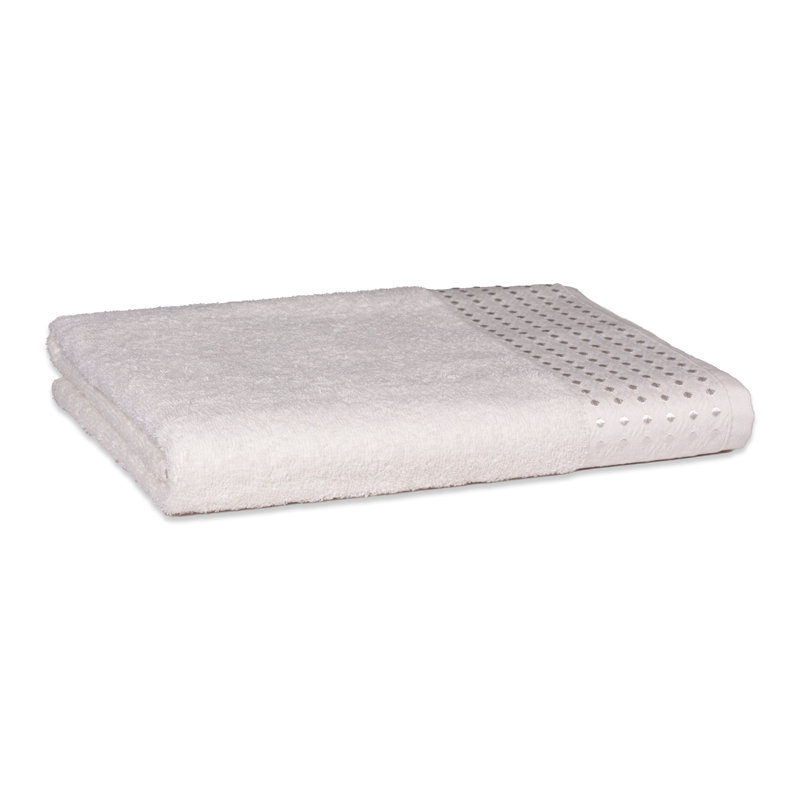 Serviette de bain en coton turc Sudeep, Cream