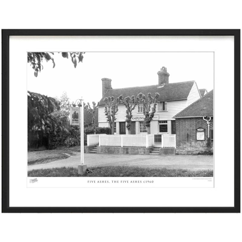 Five Ashes, The Five Ashes C1960 by Francis Frith - Single Picture Frame Print, 45cm H x 60cm W x 2.3cm D