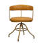 Chaise de bureau pivotante en cuir véritable Avante-1150320928