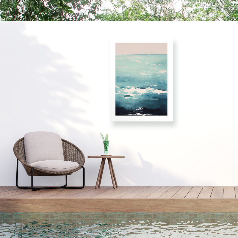 «Bachelor Apprendre à surfer» sur toile, H 19 po x l 14 po