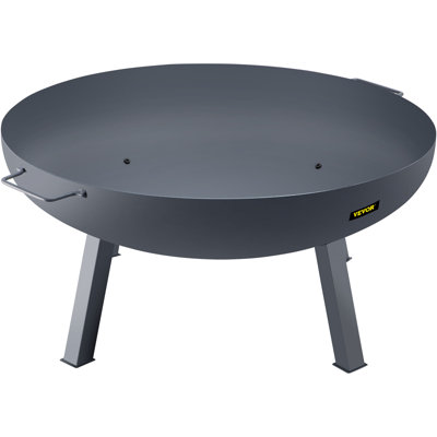 33.5'' Round Steel Fire Pit Accessory