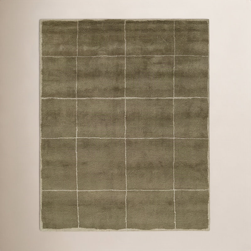 Merritt Hand Tufted Wool Indoor Rug, Rectangle 7'9" x 9'9"