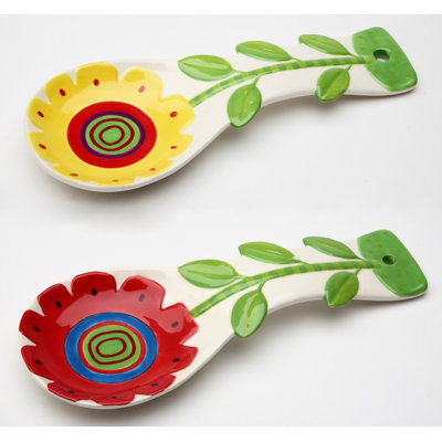 Sunflower Spoon Rest Set of 2
