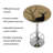 Round Metal Base Dining Table
