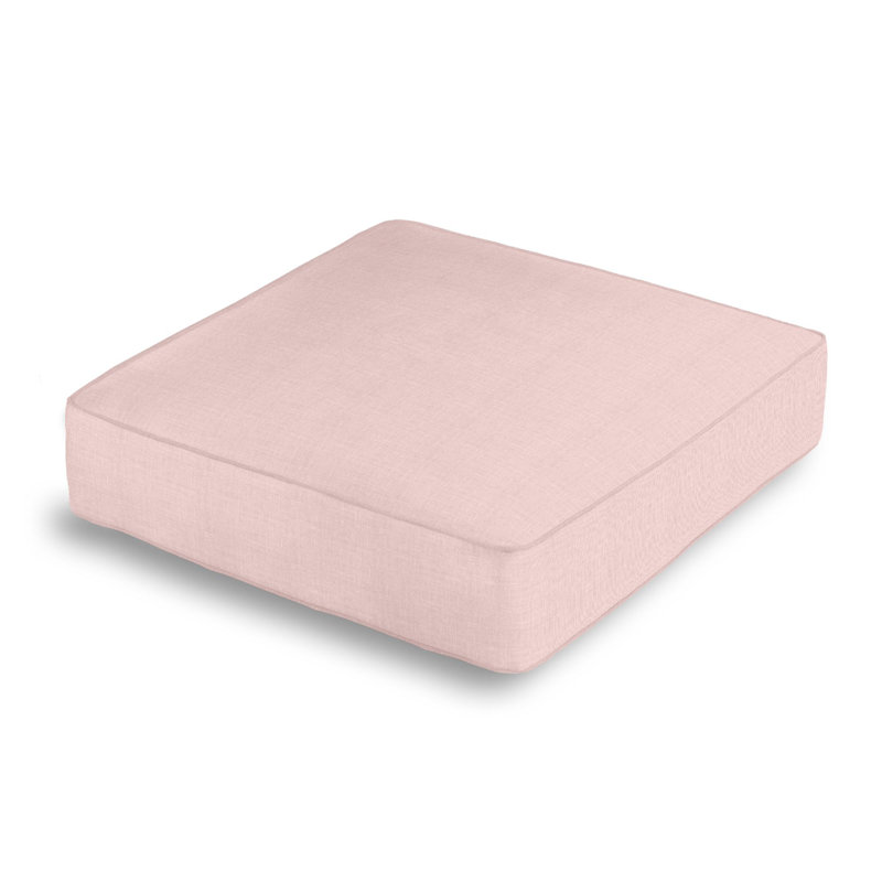 Square Pillow Cover & Insert, Blush Pink