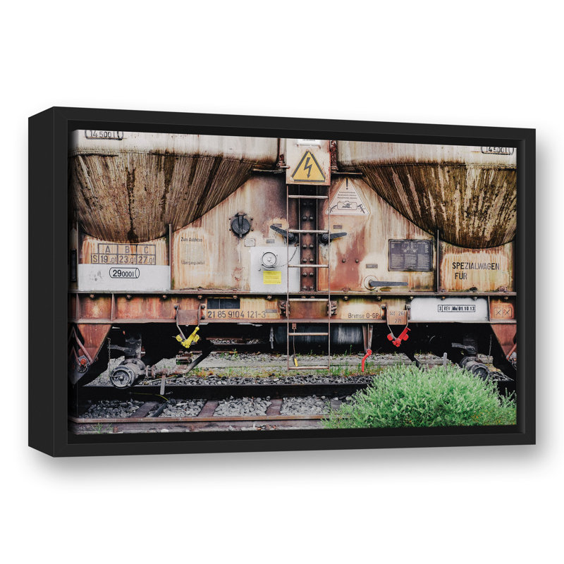 " Rustic Train ", 19.75" W x 13.75" H