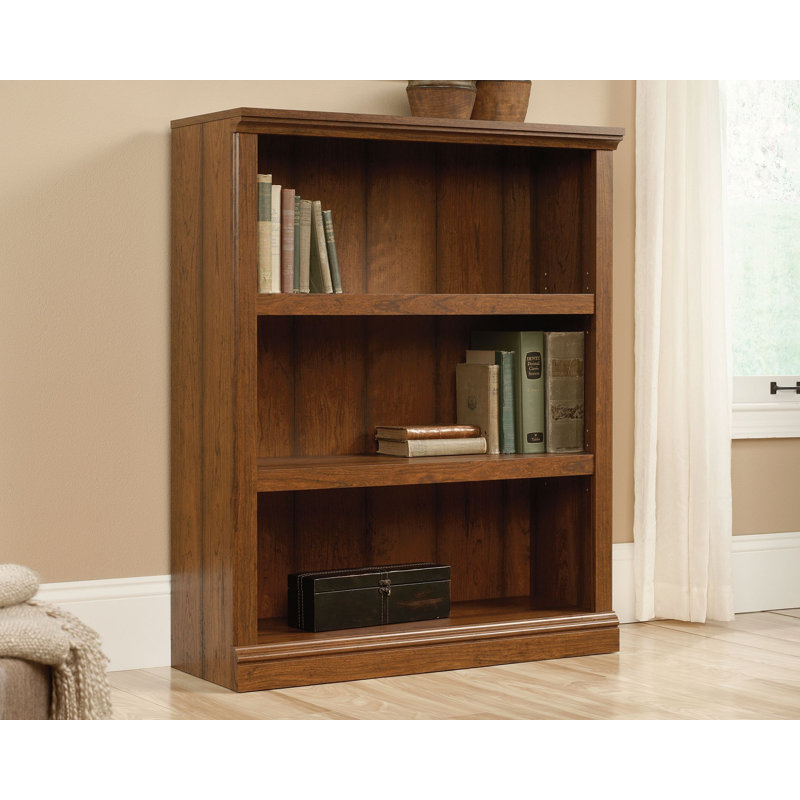 Hartman Bookcase, Washington Cherry, (3 Shelves) 43.78" H x 35.28" W x 13.23" D