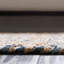 Tapis tressé Egge couleur ciel-726598750