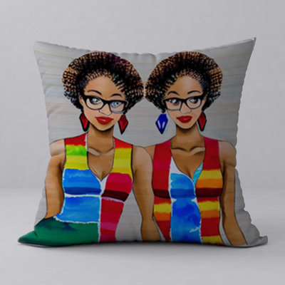 Reversible Throw Pillow