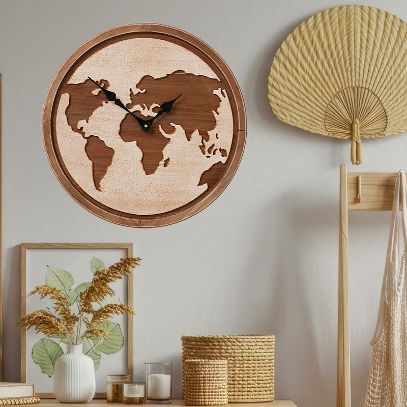 World Map Clock