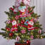 Ornements en feutre 6 "avec cadeaux 