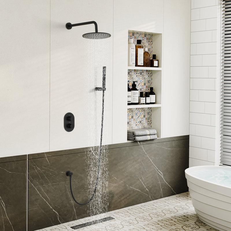 Watqen Bath All-In-One Kit with Rough in-Valve