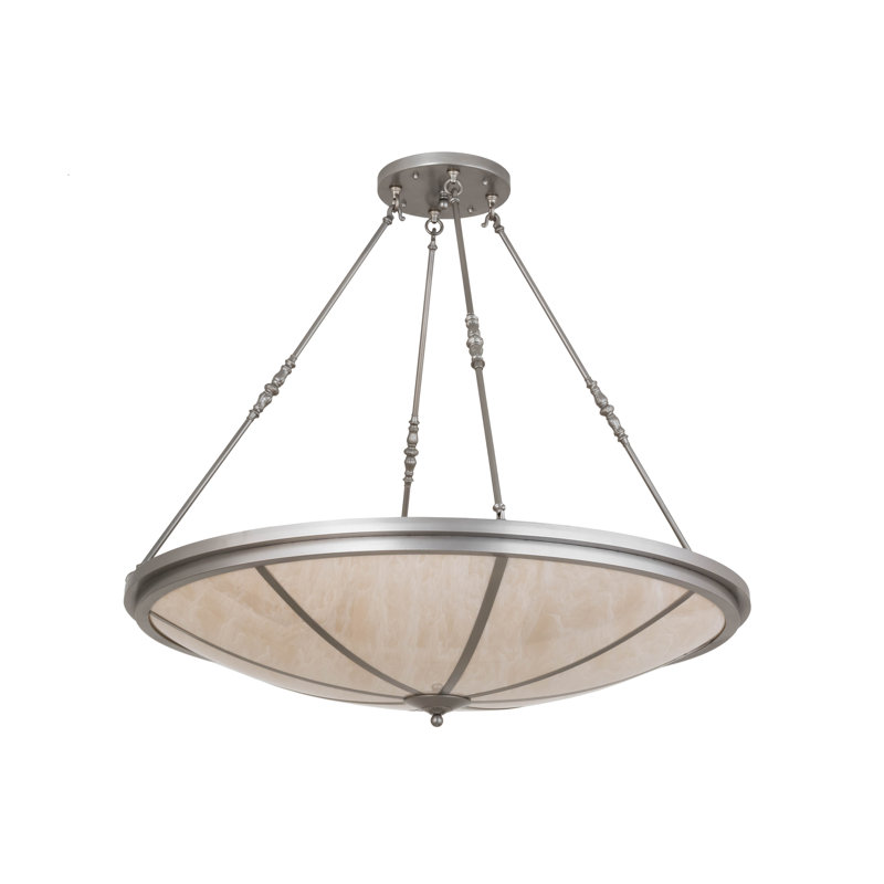 Regatta 8 - Light Nickel Unique/Statement Pendant