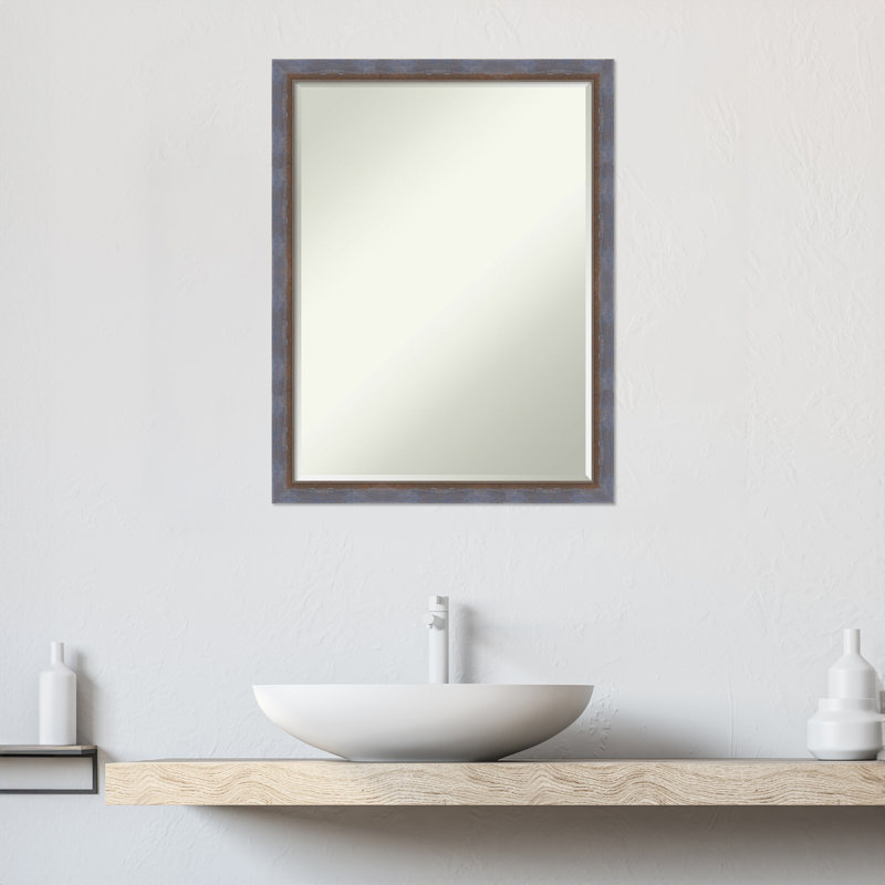 Hatsuye Rectangle Mirror, Blue