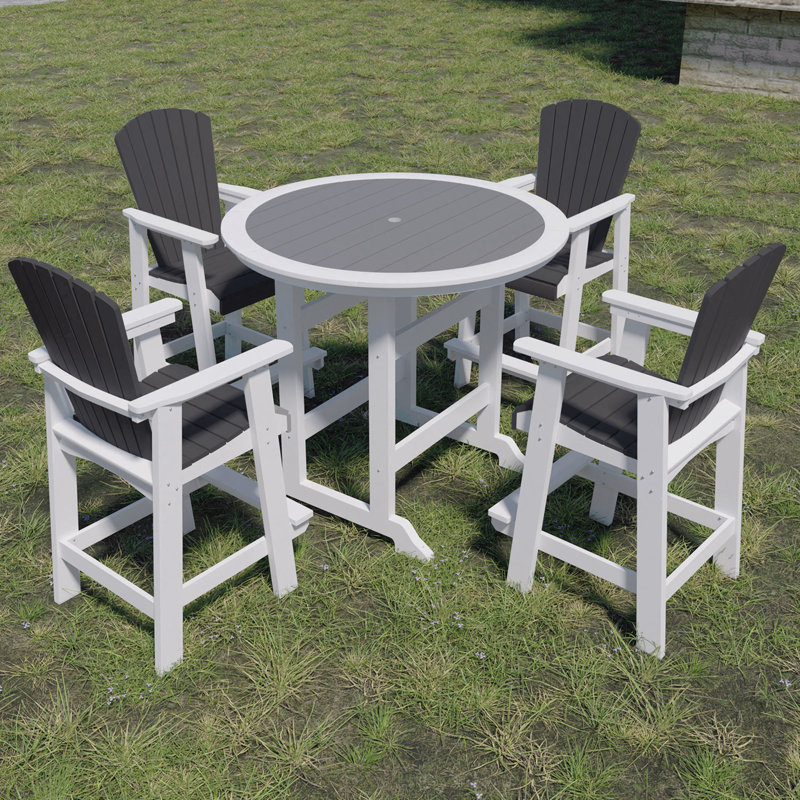 Ensemble de table de bar Hdpe