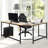 Andrika L-Shaped Metal Base Computer Desk-1295694936