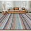 Hand-Knotted High-Quality Orange Area Rug