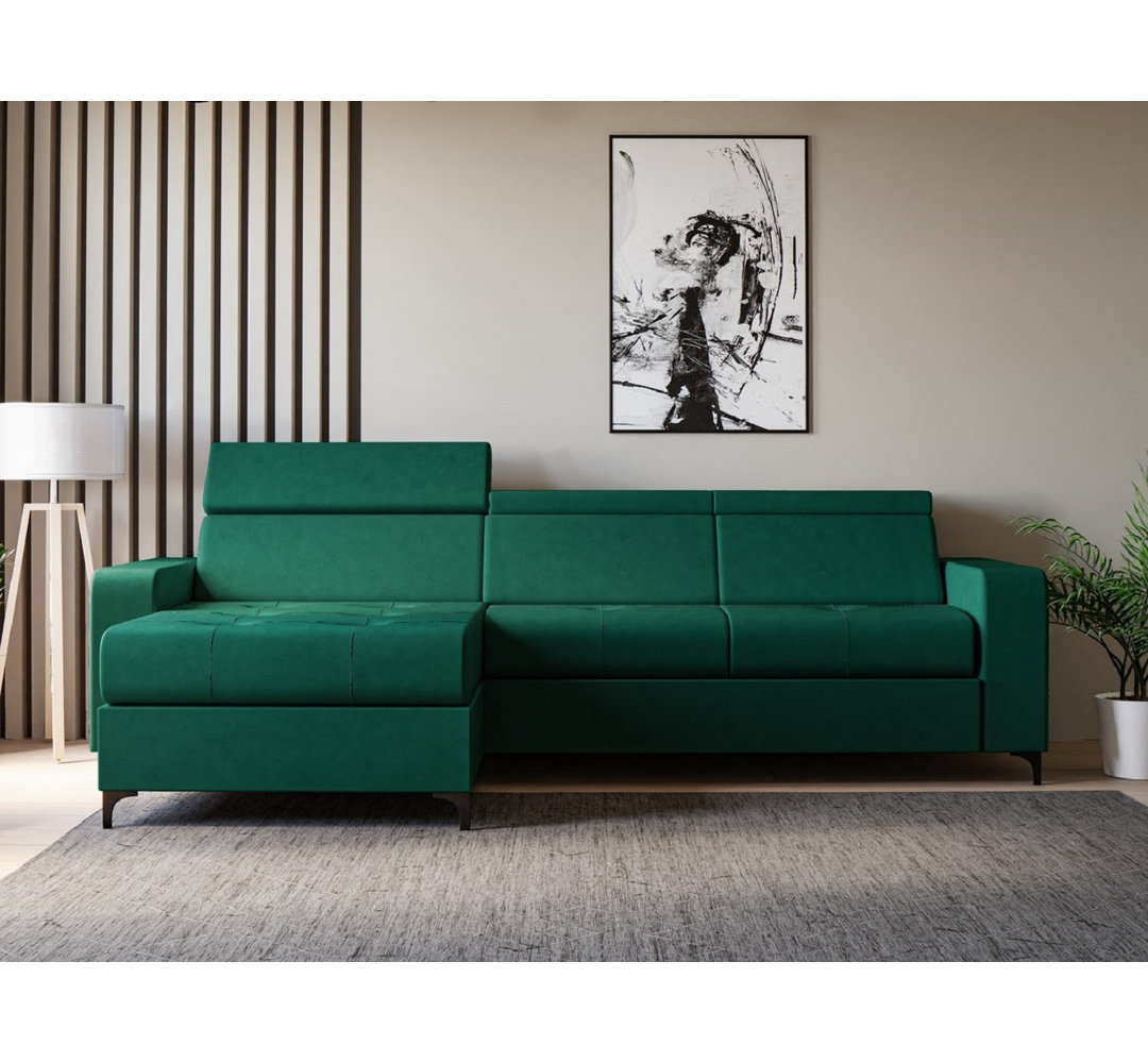 Ecksofa Angelyne mit Bettfunktion